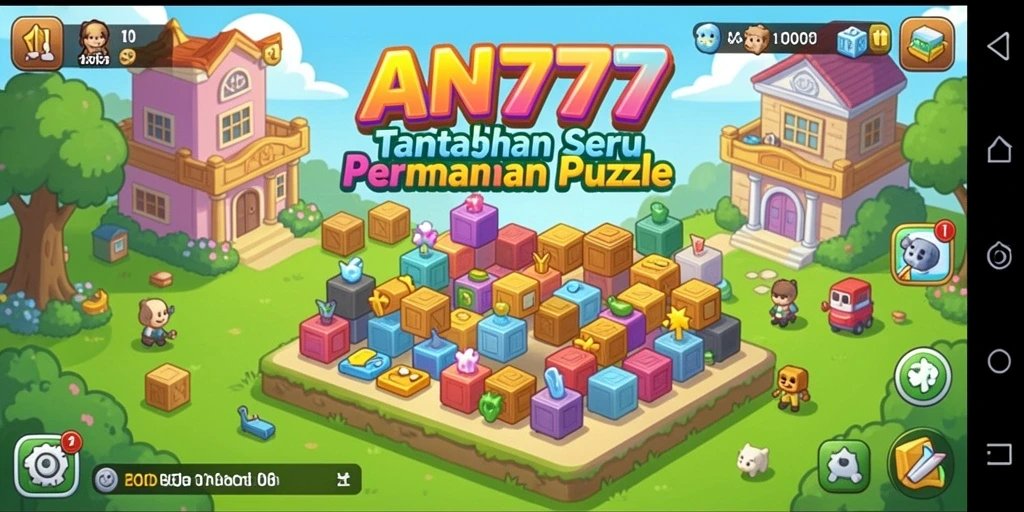 Screenshot gameplay AN777 menampilkan tantangan seru dalam game Puzzle.