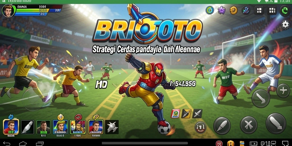 Tampilan gameplay mendebarkan dari BRIOTOTO yang menunjukkan strategi yang cerdas.