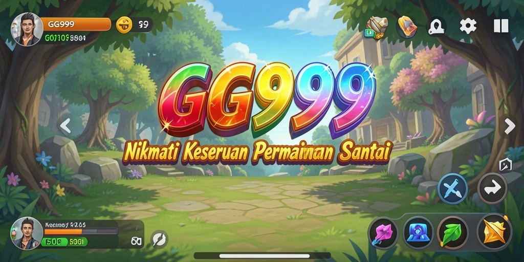 Screenshot gameplay GG999 menampilkan keseruan permainan santai yang menarik.