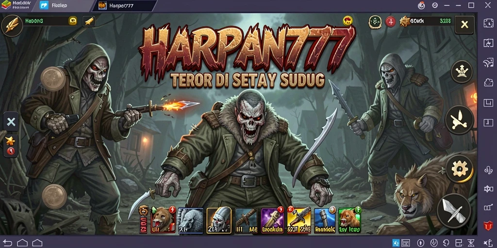 Gameplay menegangkan di dunia penuh teror HARAPAN777.