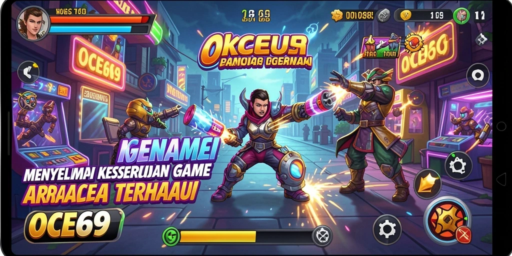 Screenshot OCE69 menampilkan gameplay seru dengan grafis menarik.