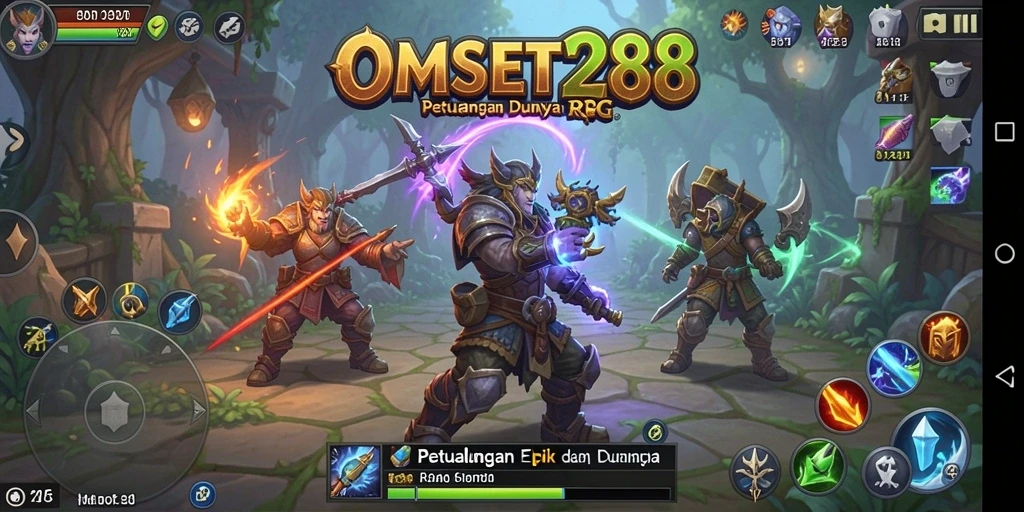 Gameplay seru dengan grafis menawan dari OMSET288.