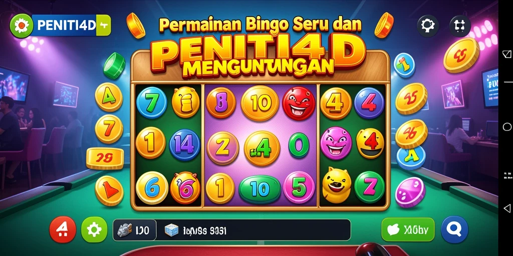 Tampilan menarik dari gameplay PENITI4D yang penuh warna.
