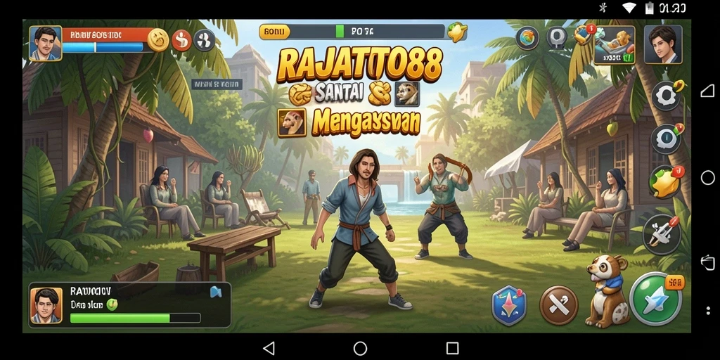 Tangkapan layar gameplay RAJATOTO88 yang menunjukkan pengalaman bermain santai.