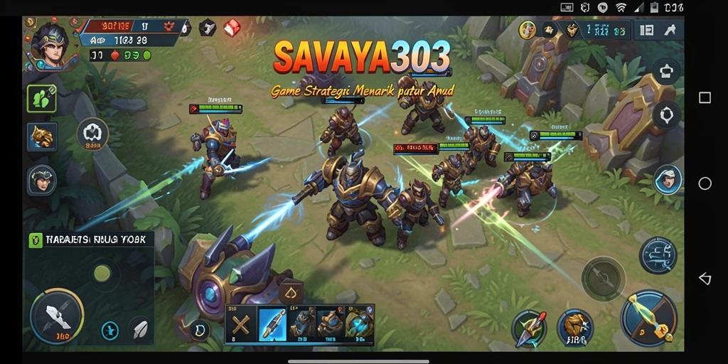 Screenshot gameplay SAVAYA303 yang menunjukkan aksi strategi yang mendebarkan.