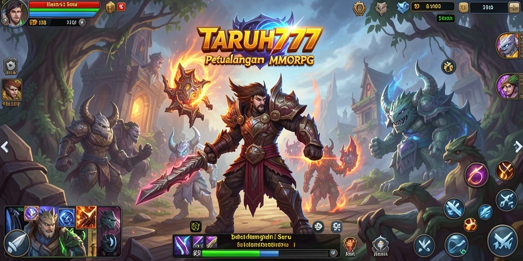 Gameplay seru TARUH777 dengan aksi pertarungan yang menegangkan.