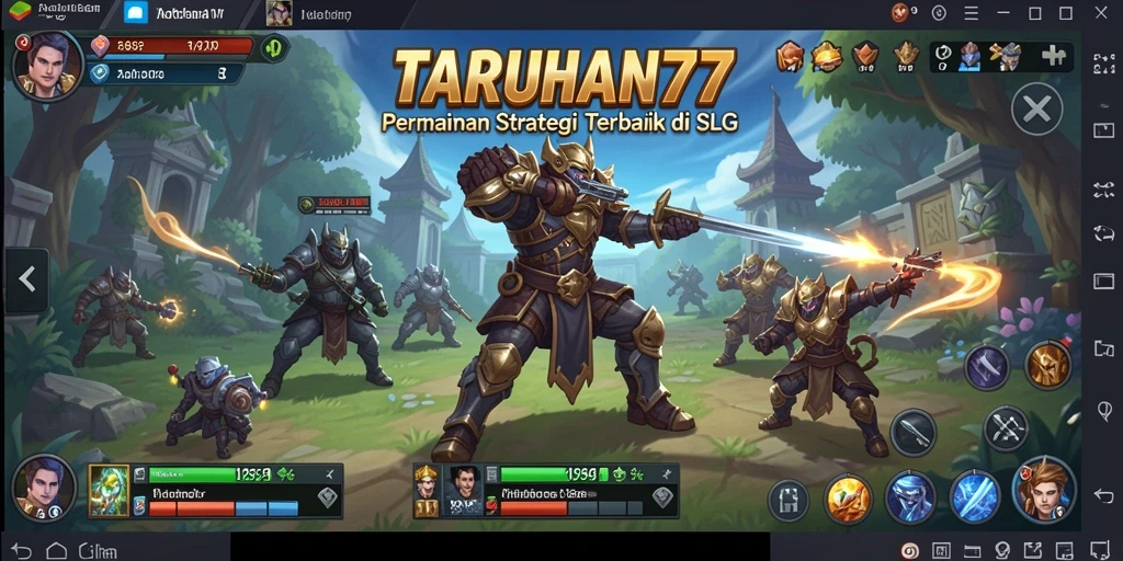 Tangkapan layar utama TARUHAN77 menunjukkan strategi permainan menarik.