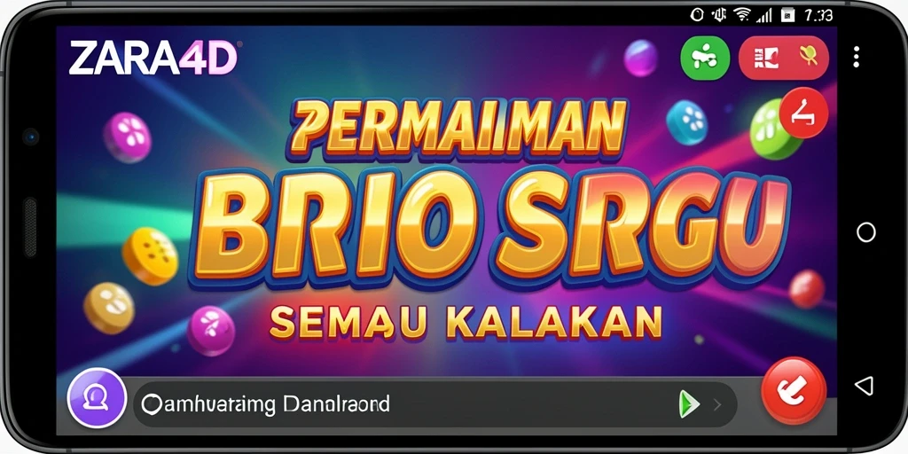 Tampilan gameplay menarik dari ZARA4D yang penuh warna dan menantang.